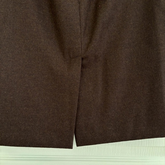 Hermes Skirt Wool Pencil Brown - Picture 4 of 8
